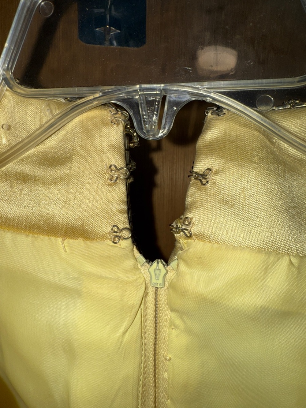 Gold Beaded Evening Dress - Picture 11 of 17